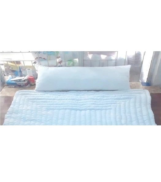 Karı Koca Yastığı 50x150, Pamuklu, Double Size Uzun Maxi Boy Yastık (50x150)