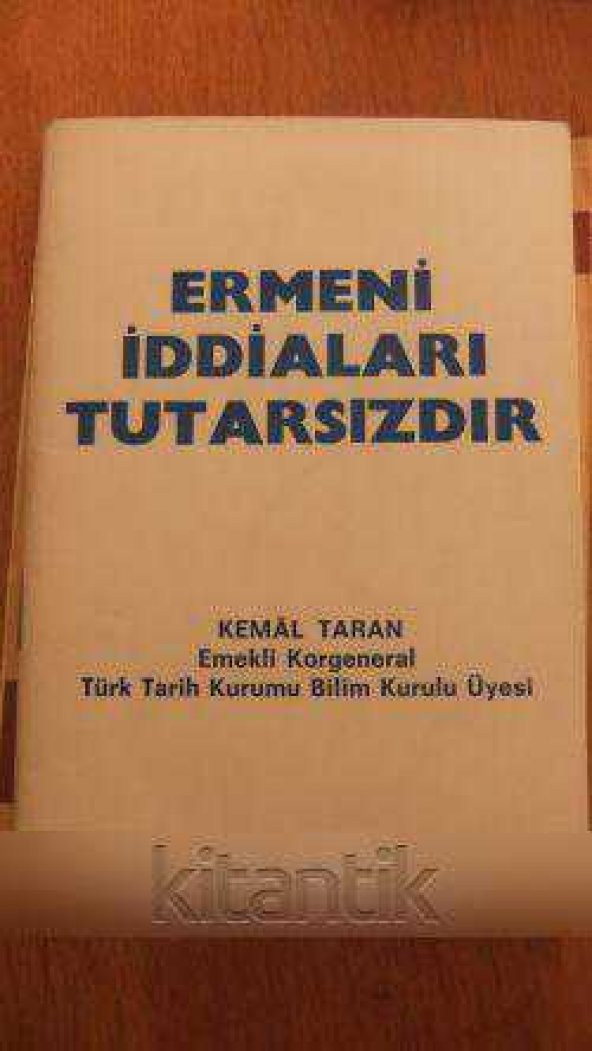 ERMENİ İDDİALARI  TUTARSIZDIR