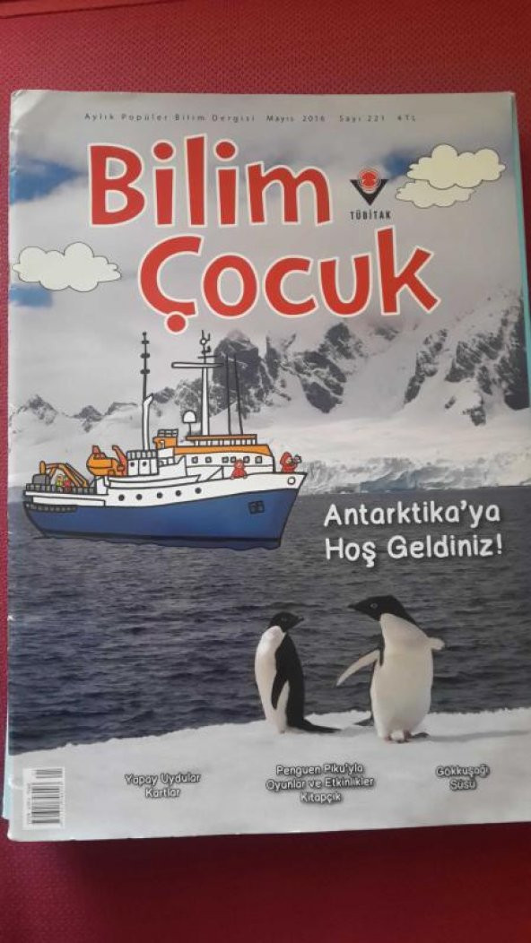 BİLİM  ÇOCUK   Aylık Popüler Bilim Dergisi   MAYIS 2016 * Sayı: 221