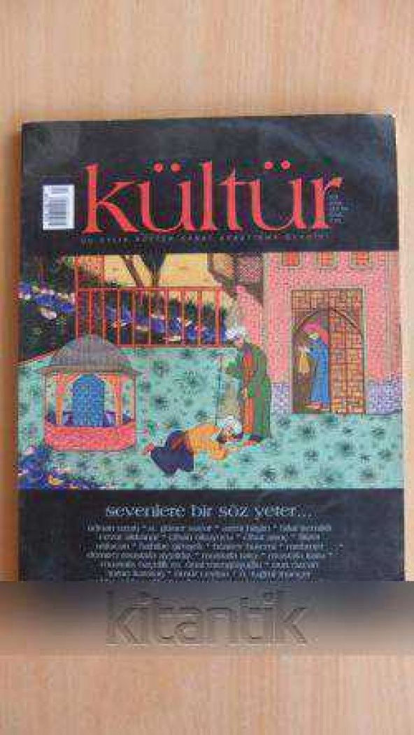 KÜLTÜR  Üç Aylık Kültür Sanat Araştırma Dergisi  * Güz  2006  Sayı: 4