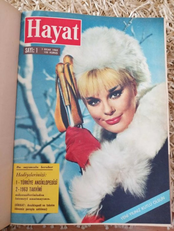 HAYAT HAFTALIK MECMUA 1963   /    Sayı: 1 ( 1  OCAK  1963 ) SAYI: 26    ( 20  HAZİRAN  1963  )   SIRALI  26   Mecmua  * TÜM EKLERİ İÇLERİNDEDİR.