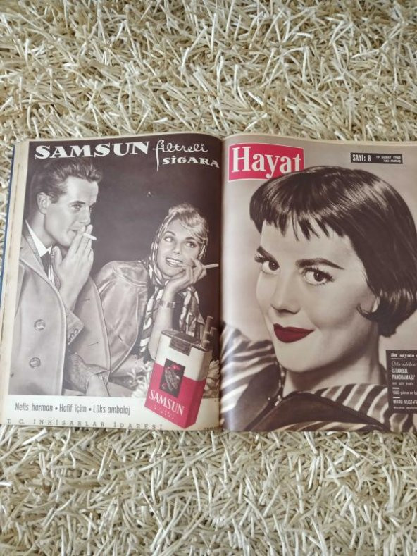 HAYAT HAFTALIK MECMUA 1960   /    Sayı: 1 ( 1  OCAK  1960 ) SAYI: 26    ( 24  HAZİRAN  1960  )   SIRALI  26   Mecmua  * TÜM EKLERİ İÇLERİNDEDİR.