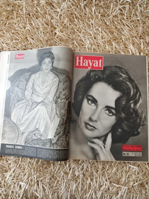 HAYAT HAFTALIK MECMUA 1958 / Sayı: 65  ( 3  OCAK  1958 ) SAYI: 90 ( 27  HAZİRAN  1958 ) SIRALI   26   Mecmua * TÜM EKLERİ İÇLERİNDEDİR.