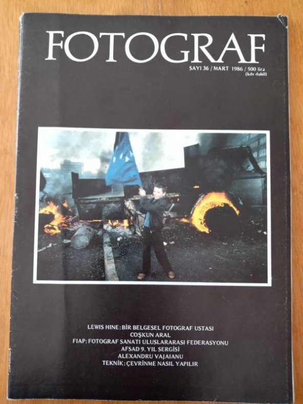 FOTOGRAF  Sayı: 36  /  MART  1986 ürün görseli