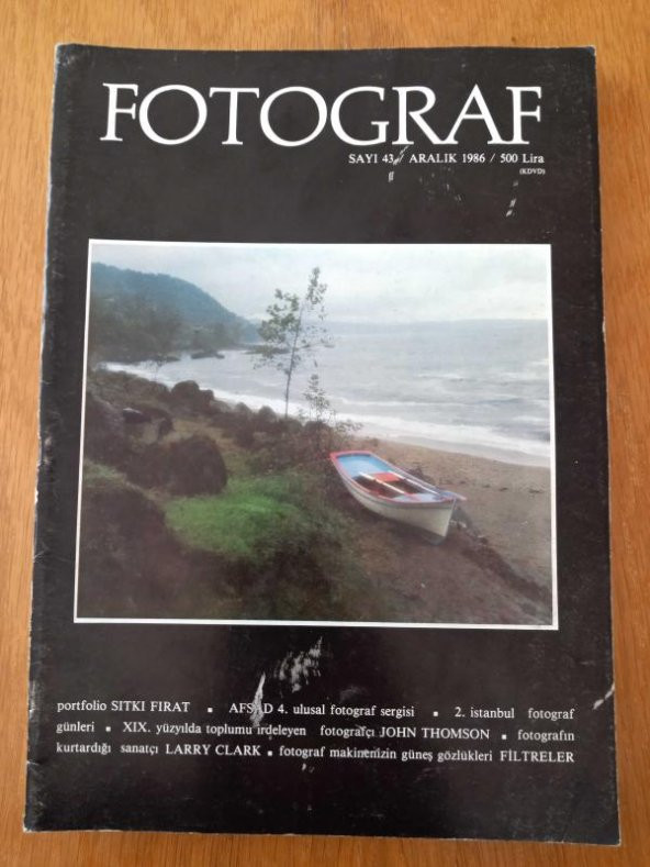 FOTOGRAF  Sayı: 43  /  ARALIK  1986 ürün görseli