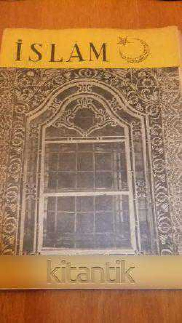 İSLAM AYLIK-DİNİ-İLMİ-SİYASİ MECMUA * Cilt: III  Sayı :29 /Şubat 1960 ürün görseli