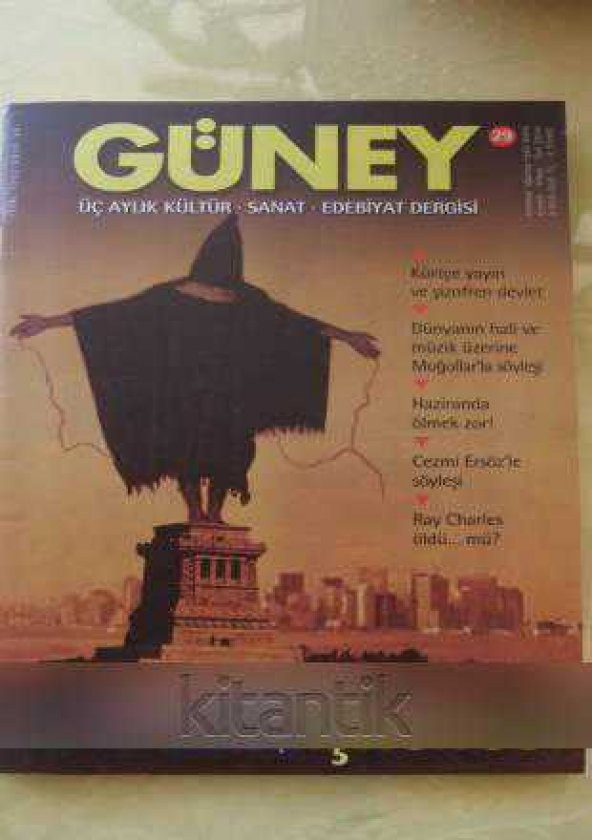 GÜNEY Üç Aylık Kültür-Sanat-Edebiyat Dergisi /  Sayı: 29  * Temmuz-Ağustos-Eylül 2004  *  İŞKENCE