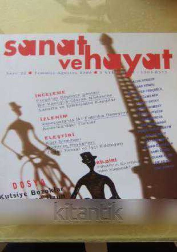SANAT ve  HAYAT   Sayı: 22 * Temmuz-Ağustos  2006 ürün görseli
