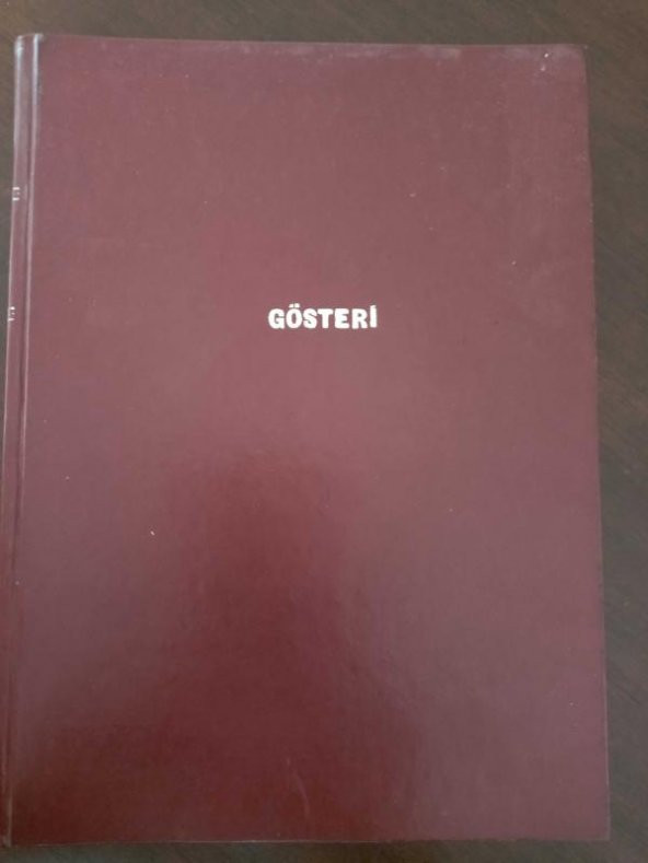 GÖSTERİ    Sanat - Edebiyat   Ayda  Bir yayınlanır  *  Sayı: 2   ( Ocak 1981 ) den  Sayı: 7   ( Haziran 1981  )  dahil  SIRALI TOPLAM 6 SAYI ürün görseli