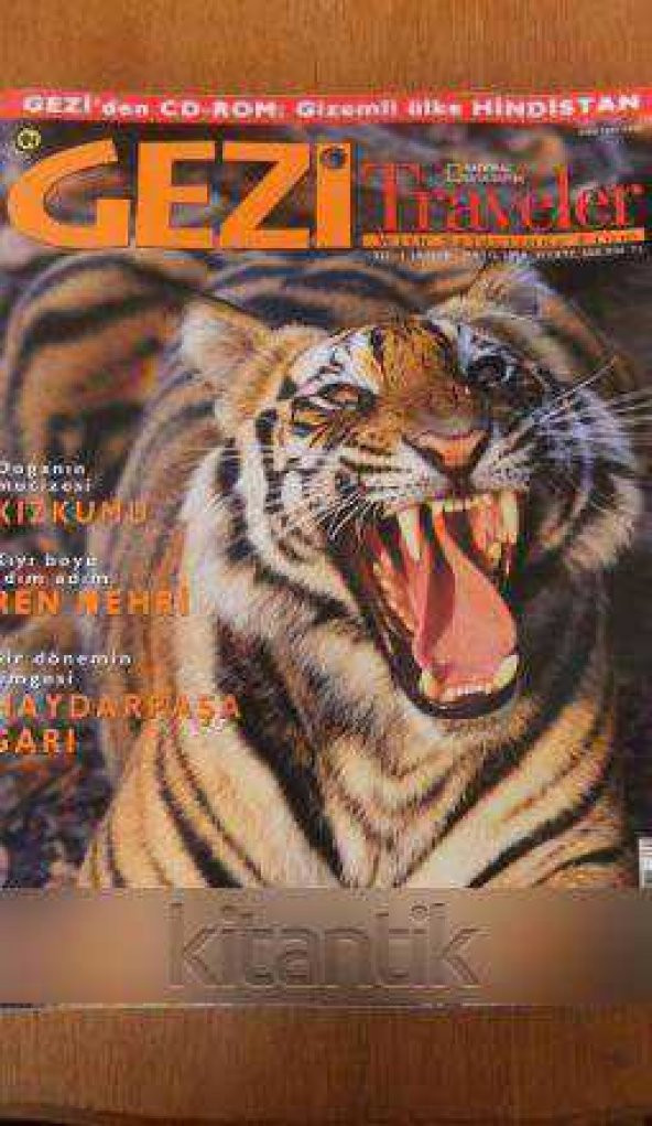 GEZİ Traveler  Yıl: 1  Sayı:8  Mayıs 1998 ürün görseli