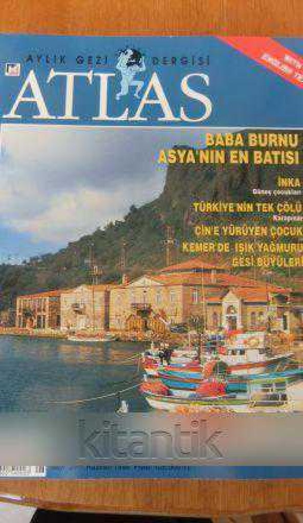 ATLAS  Aylık Coğrafya ve Keşif Dergisi  Sayı:27 * Haziran  1995
