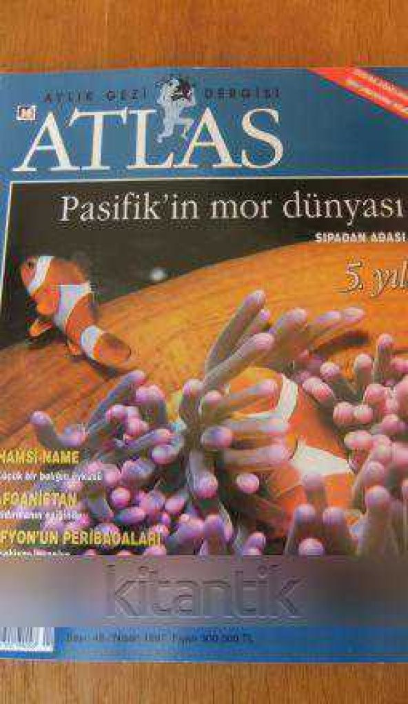 ATLAS   Aylık Gezi Dergisi   Sayı: 49 / Mart  1997  /  PASİFİK'İN MOR DÜNYASI  SIPADAN ADASI