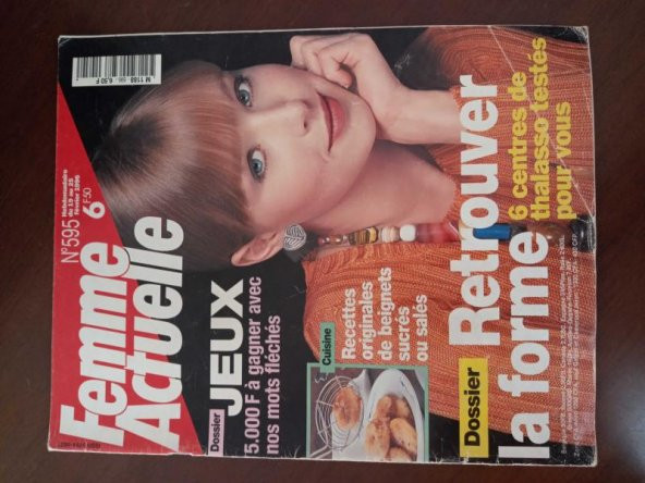 Femme  Actuelle  *   No: 595  *  fevrier  1996