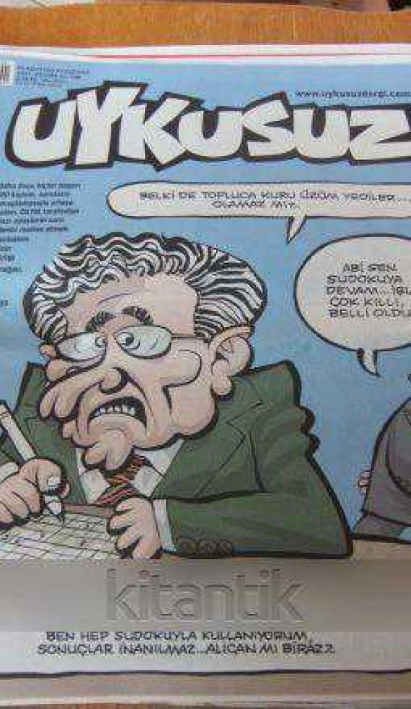 UYKUSUZ  /  26 Ağustas  Perşembe  *  Sayı:2010/35  *  No: 156