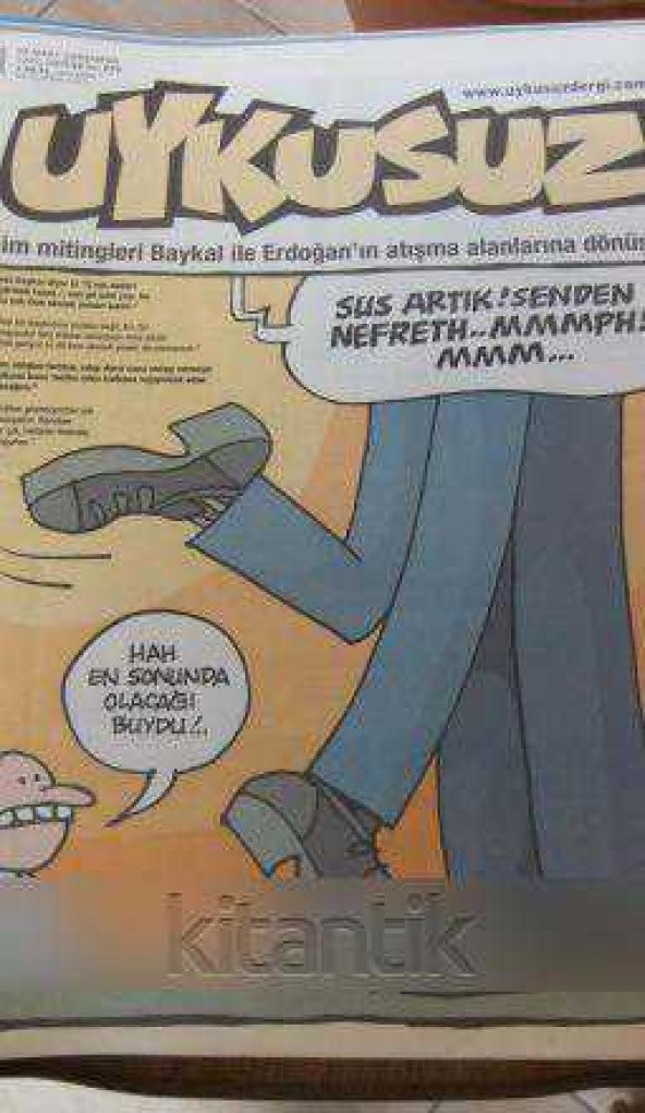 UYKUSUZ  /  04 Mart  Çarşamba  *  Sayı:2009/10  *  No: 079