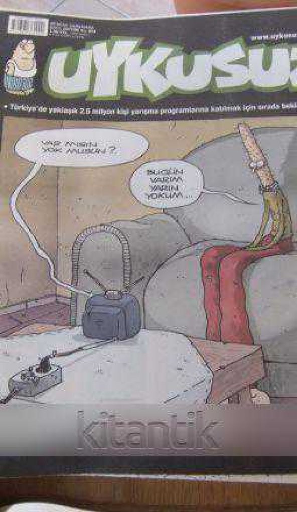 UYKUSUZ  /  28  OCAK  Çarşamba  *  Sayı:2009/05  *  No: 074