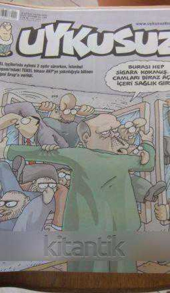 UYKUSUZ  /  18  ŞUBAT  PERŞEMBE  *  Sayı:2010/8  *  No: 129