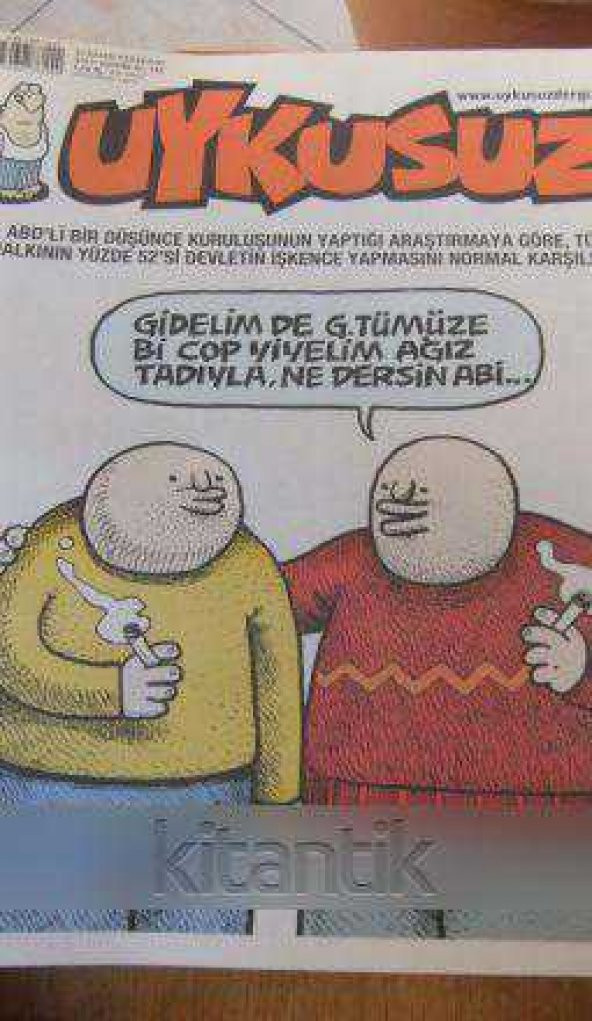UYKUSUZ  /  12  KASIM    Perşembe  *  Sayı:2009/46  *  No: 115