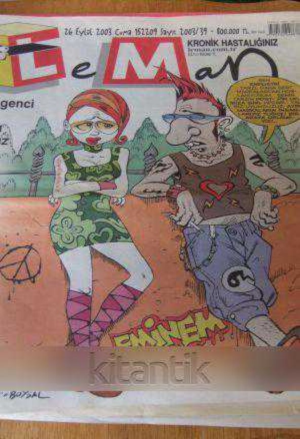LeMan   *   26  EYLÜL  2003 *  Cuma -  Sayı: 2003 / 39 ürün görseli 1