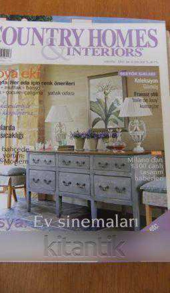 COUNTRY HOMES & INTERIORS * 2005/03 - Sayı: 94  / Dosya: EV SİNEMALARI