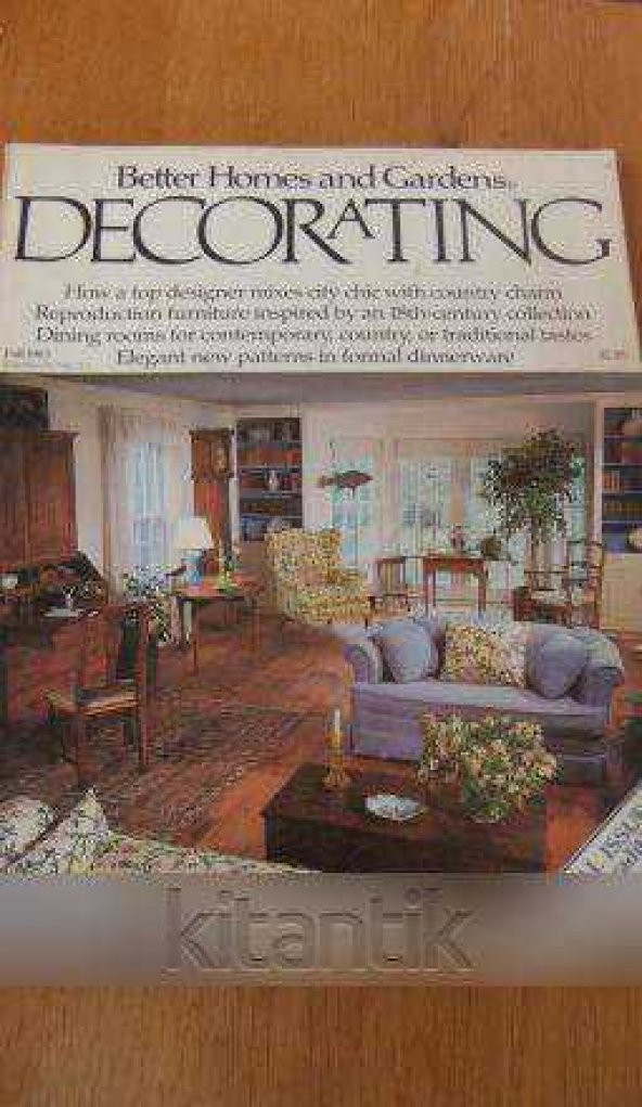 Better Homes and Gardens  DECORATING  * Fall 1983