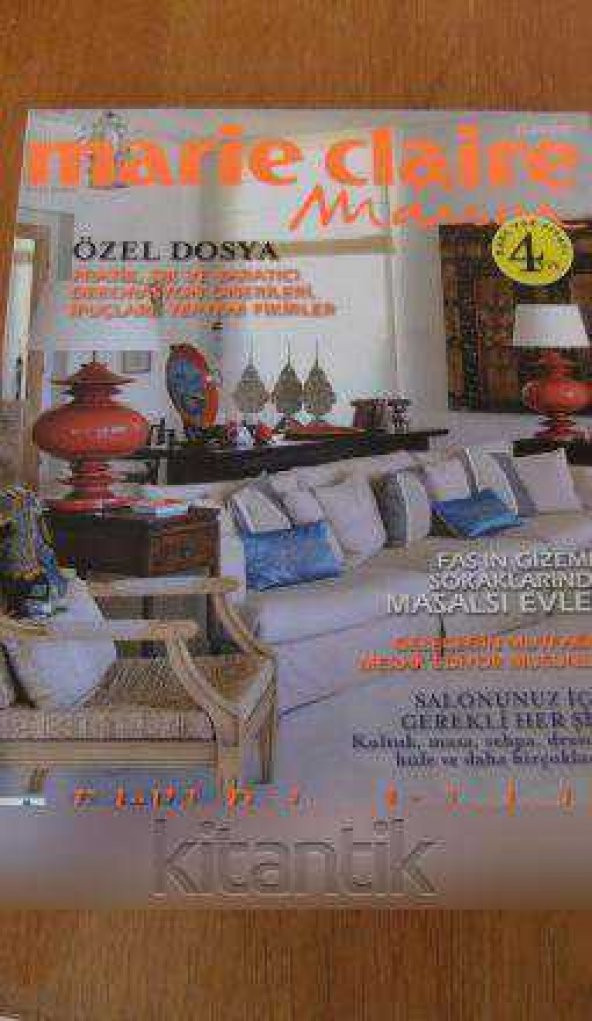 Marie claire Maison  * EYLÜL  2008/ 9