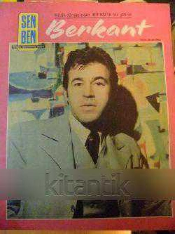 SEN BEN  *  Haftalık  fotoromanlar dergisi  *   Sayı: 81 * 21 EKİM  1968