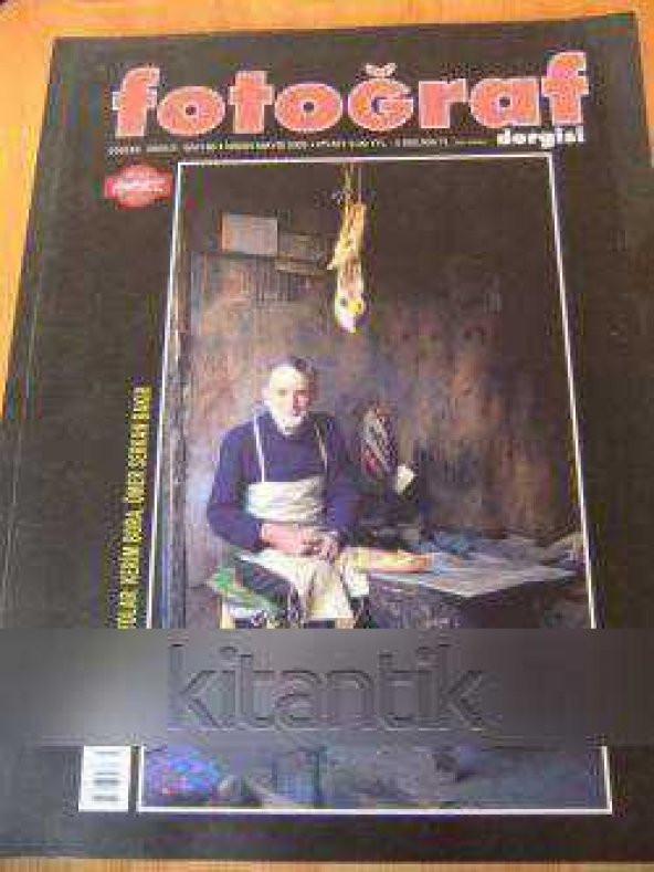 fotoğraf  dergisi   sayı: 60 *  NİSAN - MAYIS   2005 ürün görseli