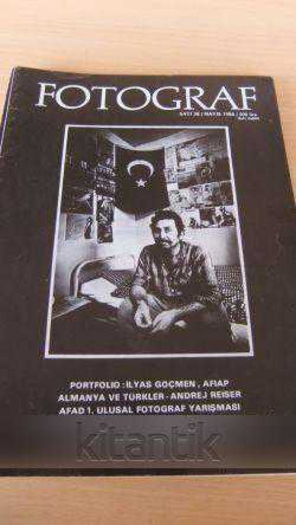 FOTOĞRAF  Sayı: 38 / Mayıs  1986