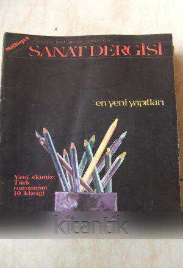 MİLLİYET SANAT DERGİSİ / Yeni Dizi: 101 /  1 AĞUSTOS1984  *  EN YENİ YAPITLARI