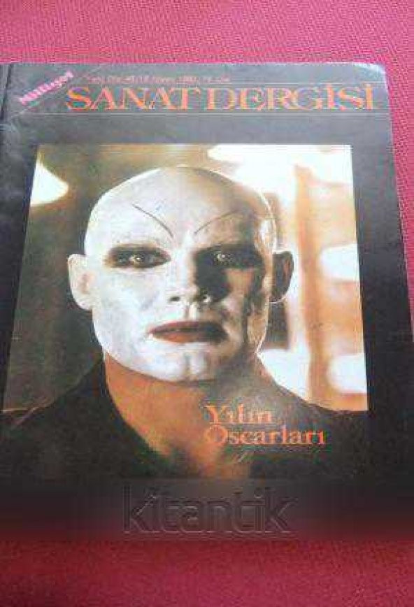MİLLİYET SANAT DERGİSİ  *  Yeni Dizi 46  / 15 NİSAN  1982  *  YILIN OSCARLARI ürün görseli