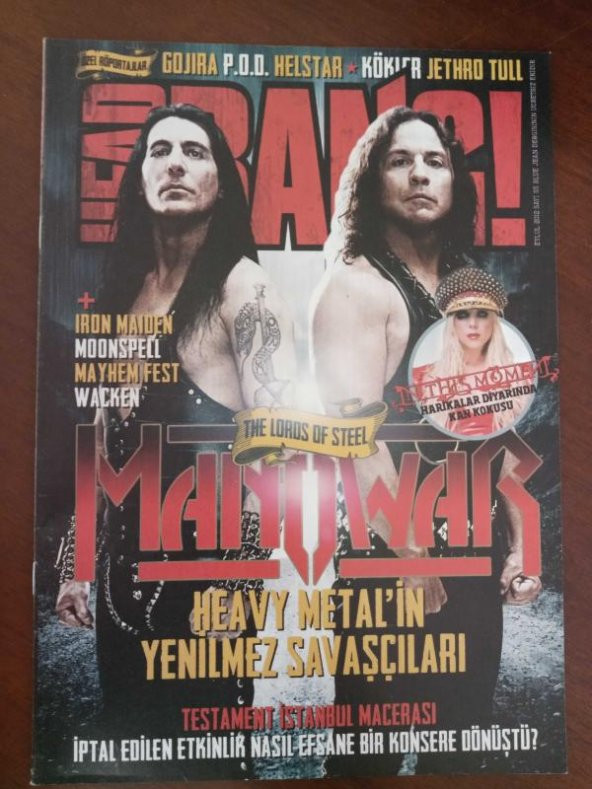 HEAD BANG - EYLÜL 2012 - SAYI:65 - BLUE JEAN DERGİSİNİN ÜCRETSİZ EKİDİR