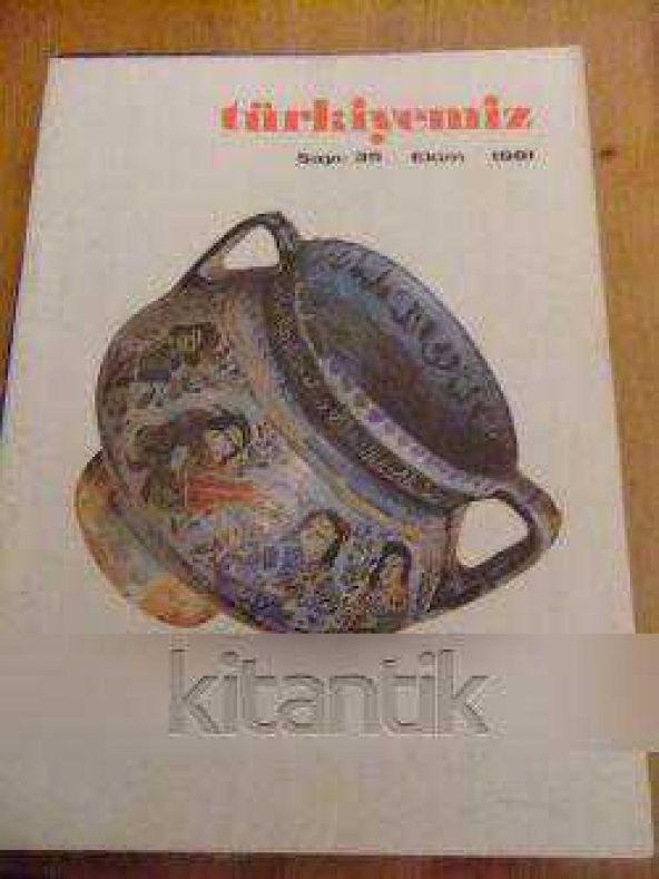TÜRKİYEMİZ  Kültür  ve  Sanat Dergisi * Sayı: 35 * EKİM 1981