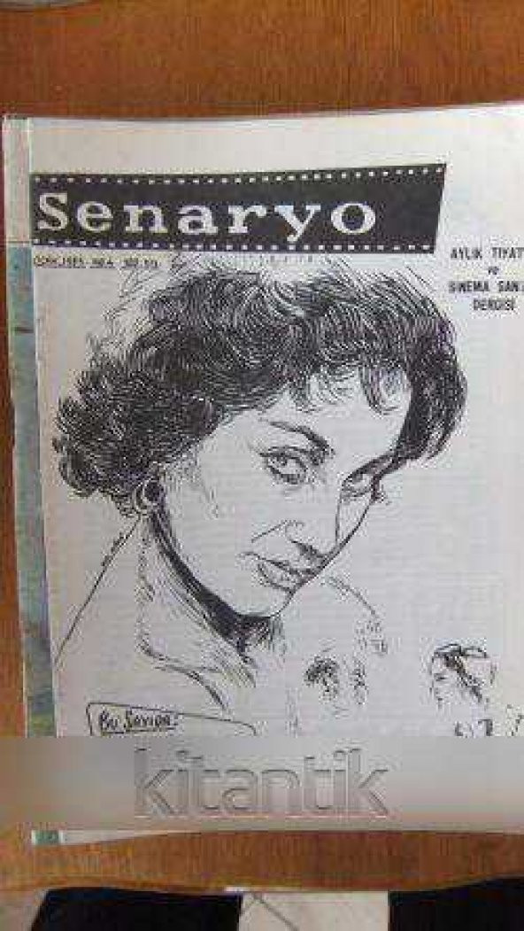 SENARYO * AYLIK TİYATRO ve SİNEMA SAN' ATI DERGİSİ * NO: 4 * Ocak  1954