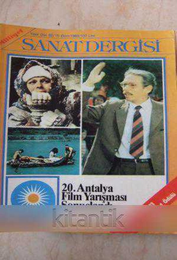 MİLLİYET SANAT DERGİSİ / Yeni Dizi: 82 /  15 EKİM 1983  * 20.ANTALYA FİLM YARIŞMASI SONUÇLANDI