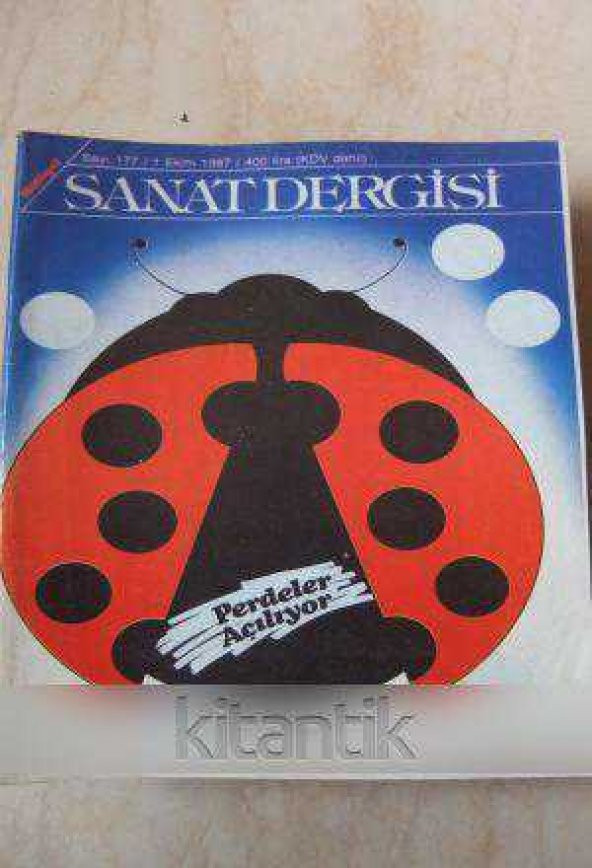 MİLLİYET SANAT DERGİSİ / Sayı : 177  /  1 EKİM 1987  *  PERDELER AÇILIYOR ürün görseli 1