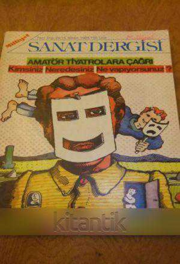 MİLLİYET SANAT DERGİSİ  *  Yeni Dizi 94  /  15  Nisan  1984  *  AMATÖR TİYATROLARA ÇAĞRI :  KİMSİNİZ, NEREDESİNİZ, NE YAPIYORSUNUZ ? ürün görseli
