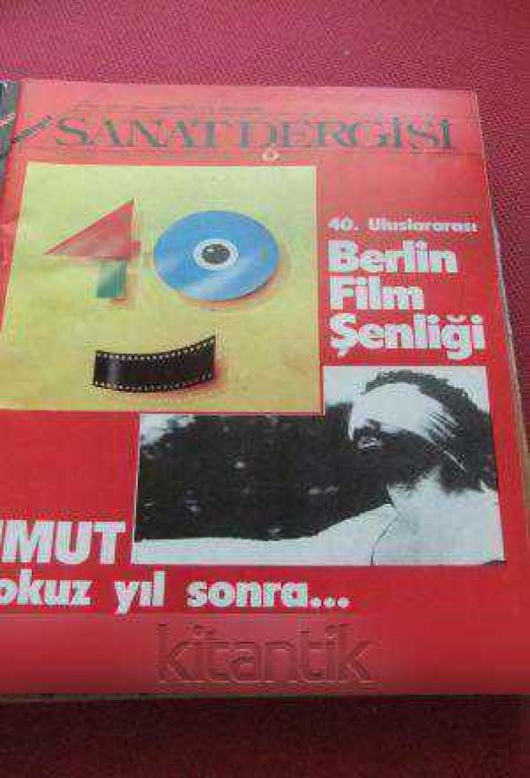 MİLLİYET SANAT DERGİSİ  *  1  MART  1990    Sayı: 235 /  40. ULUSLARARASI BERLİN FİLM ŞENLİĞİ  -  UMUT  Dokuz yıl sonra...
