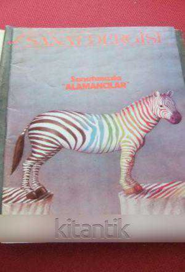 MİLLİYET SANAT DERGİSİ  *  1  Aralık  1991    Sayı: 277  /   Sanatımızda  '' ALAMANCILAR  ''