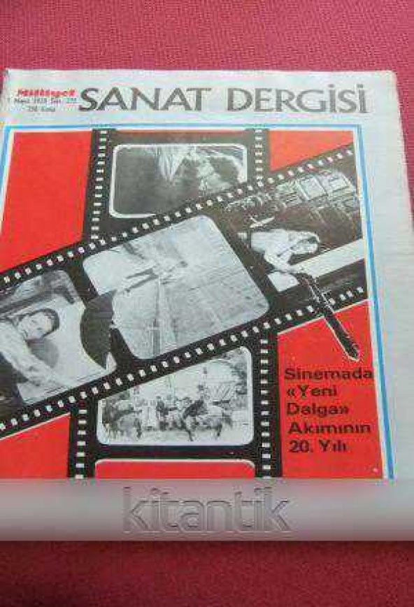 MİLLİYET SANAT DERGİSİ  *  1  Mayıs  1978    Sayı: 275  /  SİNEMADA '' Yeni Dalga '' AKIMININ 20. YILI