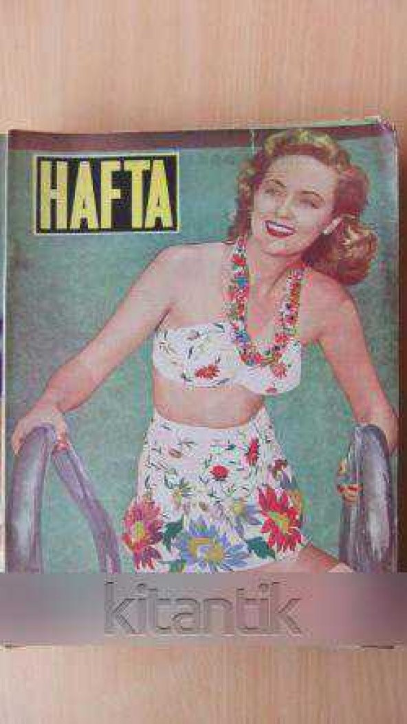 HAFTA *  Sayı:92/ Cilt:4/ 29  Haziran 1951 * Memleket ve dünya hadiselerini takip eder;haftanın en seçme yazı ve resimlerini verir siyasi mecmua