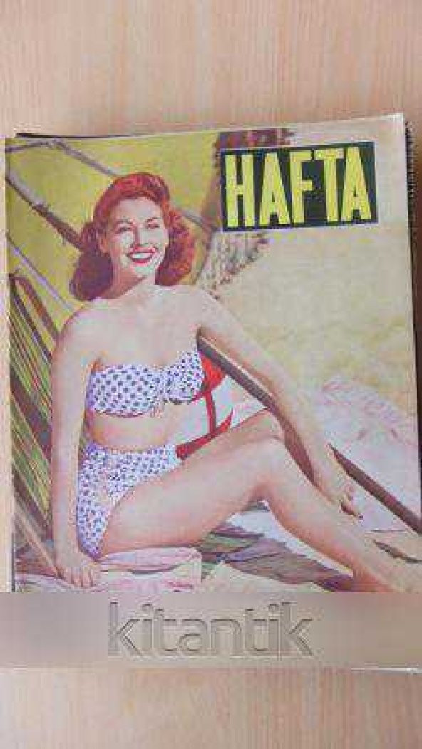 HAFTA *  Sayı:89/ Cilt:4/ 8 Haziran 1951 * Memleket ve dünya hadiselerini takip eder;haftanın en seçme yazı ve resimlerini verir siyasi mecmua