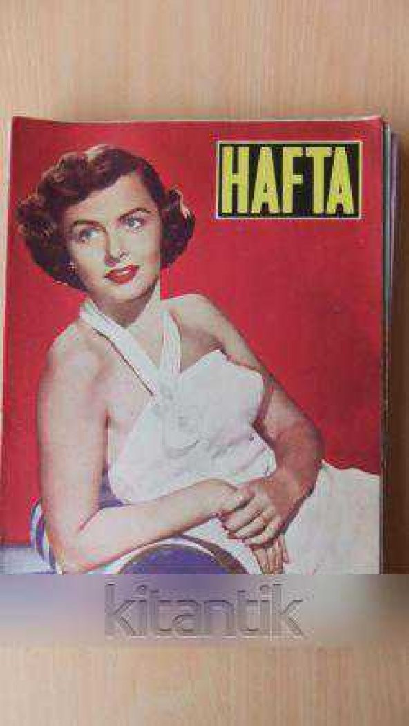 HAFTA *  Sayı:86/ Cilt:4/ 18  MAYIS 1951 * Memleket ve dünya hadiselerini takip eder;haftanın en seçme yazı ve resimlerini verir siyasi mecmua ürün görseli