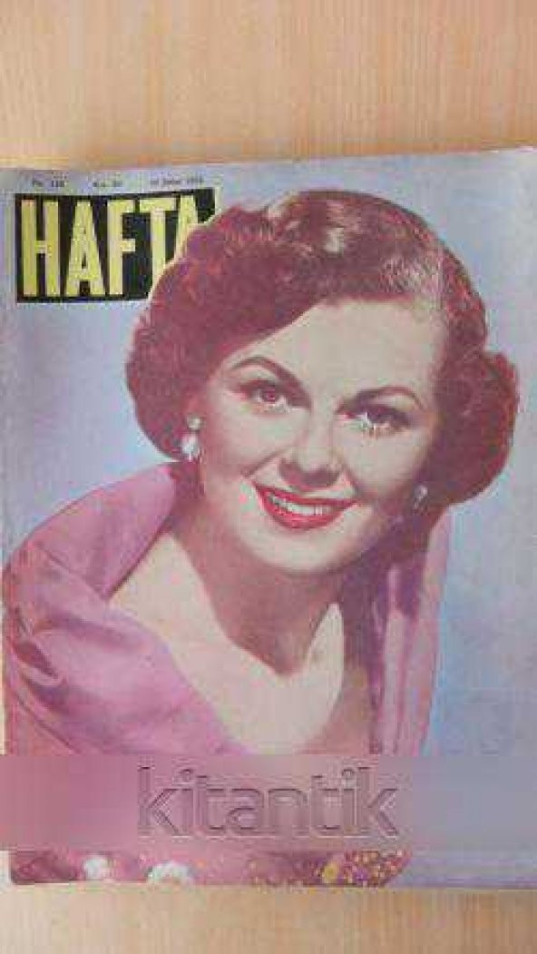 HAFTA *  Sayı:126/ Cilt:6/ 22  ŞUBAT  1952 * Memleket ve dünya hadiselerini takip eder;haftanın en seçme yazı ve resimlerini verir siyasi mecmua