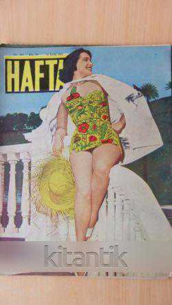 HAFTA *  Sayı:104/ Cilt:5/ 21   EYLÜL  1951 * Memleket ve dünya hadiselerini takip eder;haftanın en seçme yazı ve resimlerini verir siyasi mecmua