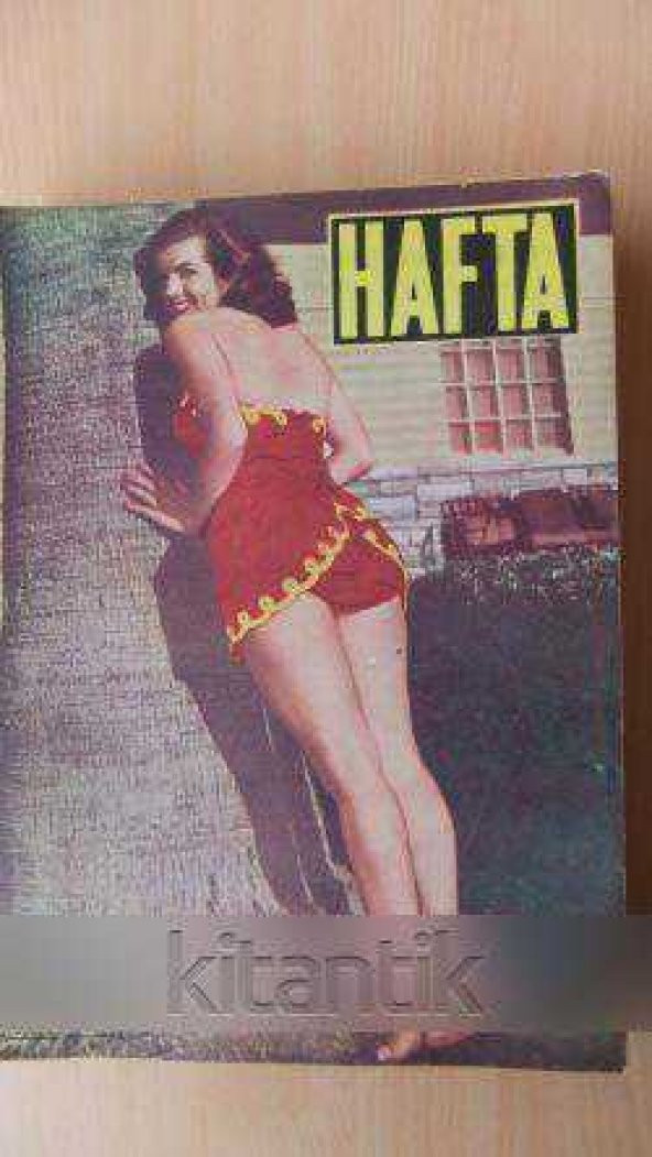 HAFTA *  Sayı: 86 / Cilt:4 /  25  MAYIS   1951 * Memleket ve dünya hadiselerini takip eder;haftanın en seçme yazı ve resimlerini verir siyasi mecmua