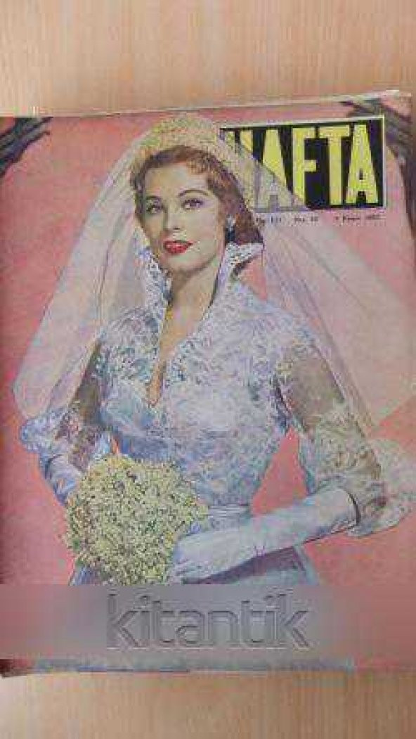 HAFTA *  Sayı:111/ Cilt:5/ 9  KASIM  1951 * Memleket ve dünya hadiselerini takip eder;haftanın en seçme yazı ve resimlerini verir siyasi mecmua