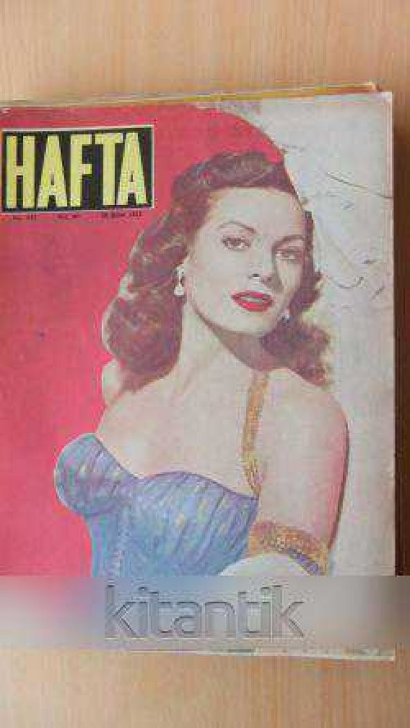 HAFTA *  Sayı:127/ Cilt:6/ 29 Şubat 1952 * Memleket ve dünya hadiselerini takip eder;haftanın en seçme yazı ve resimlerini verir siyasi mecmua