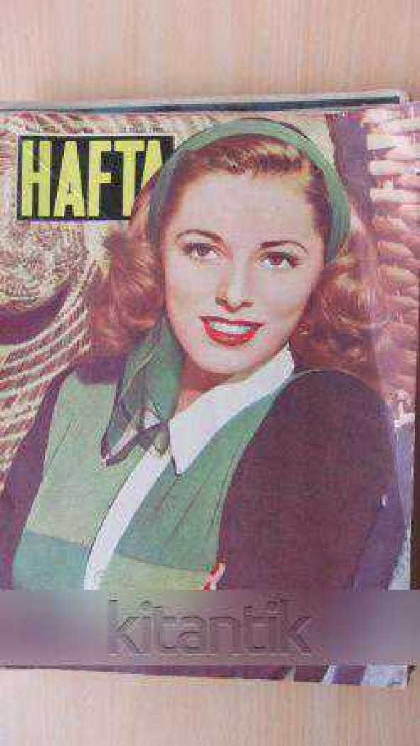 HAFTA  * Sayı: 139 / Cilt: 6 /  23  MAYIS 1952  *  Memleket ve dünya hadiselerini takip eder, haftanın en seçme yazı ve resimlerini verir .sİY