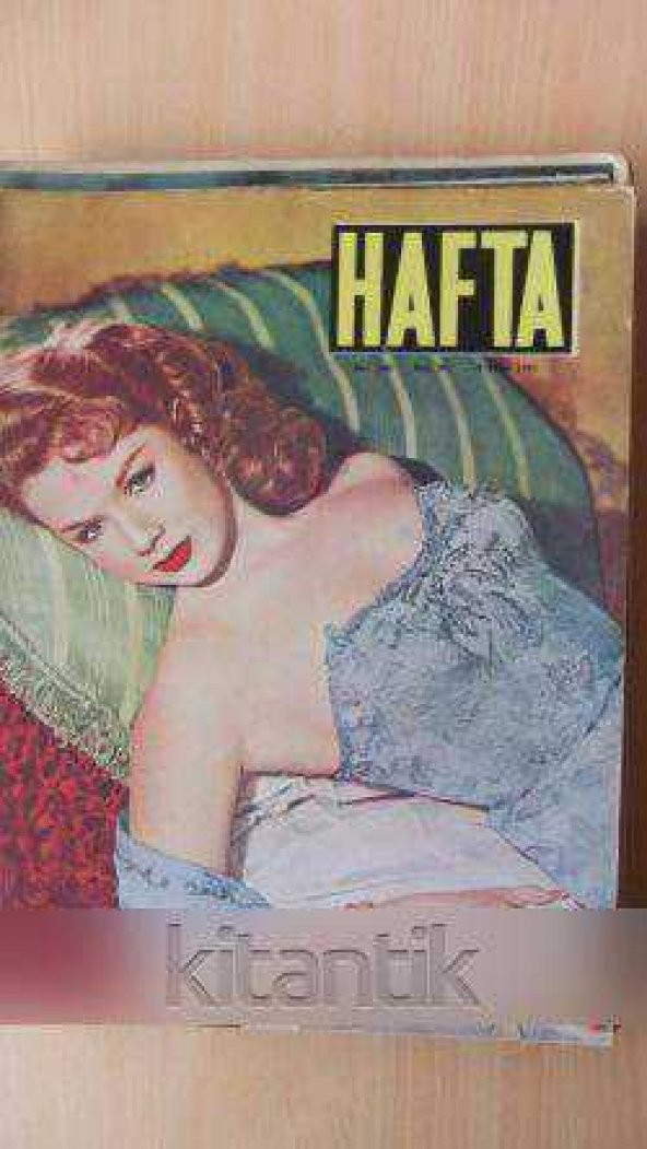 HAFTA *  Sayı:106/ Cilt:5/  5  EKİM   1951 * Memleket ve dünya hadiselerini takip eder;haftanın en seçme yazı ve resimlerini verir siyasi mecmua